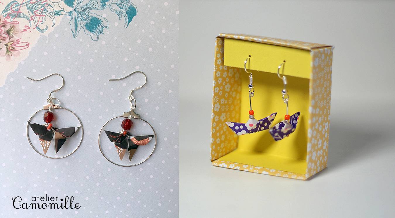 Atelier DIY bijoux en origami